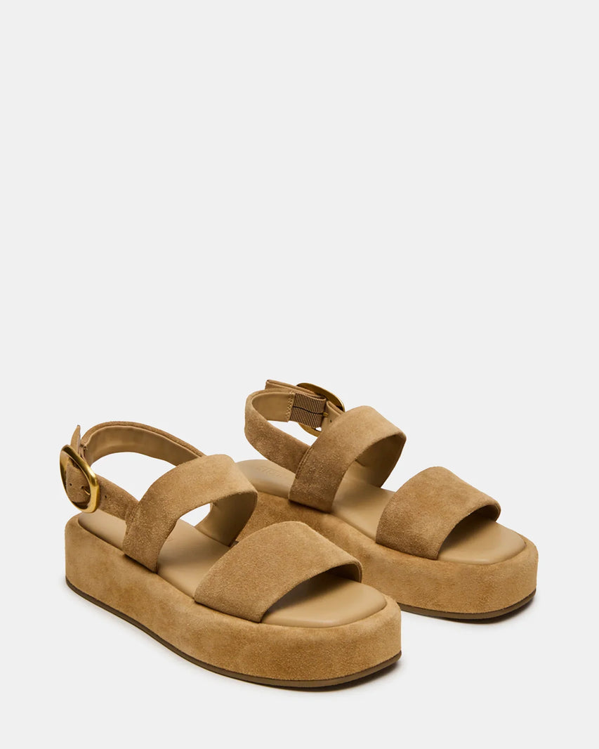 BARONI NATURAL SUEDE - Women's Shoes - Steve Madden Canada