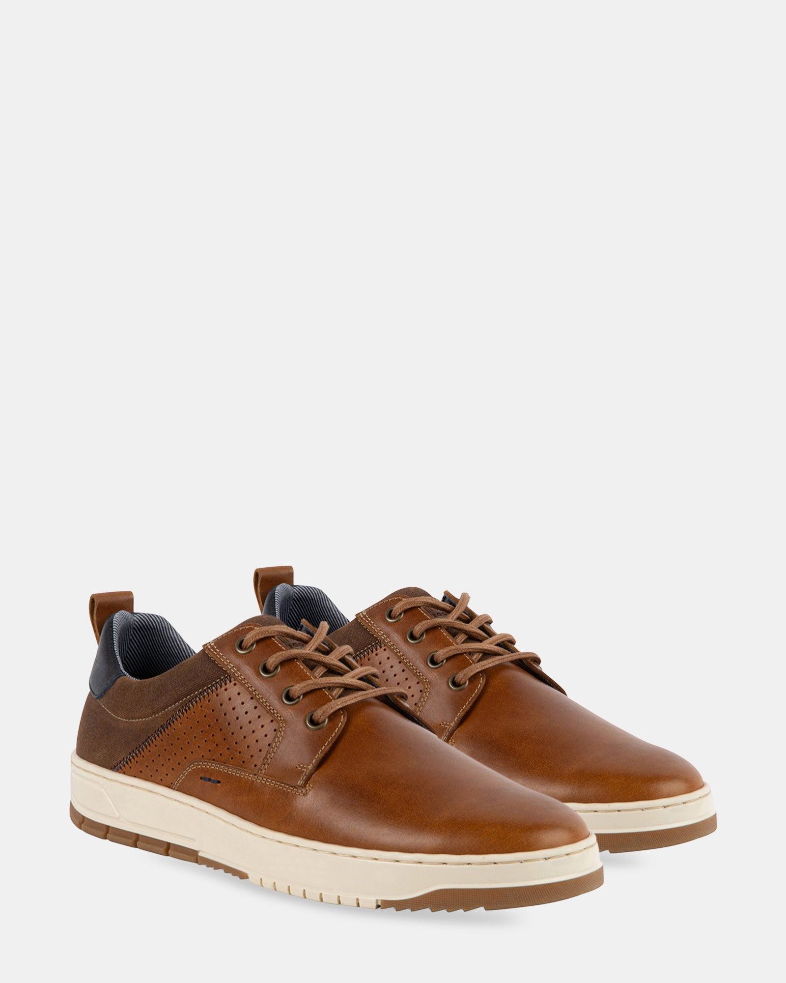 BAYLEE COGNAC LEATHER - Men's Shoes - Steve Madden Canada