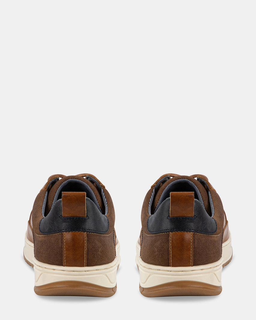 BAYLEE COGNAC LEATHER - Men's Shoes - Steve Madden Canada