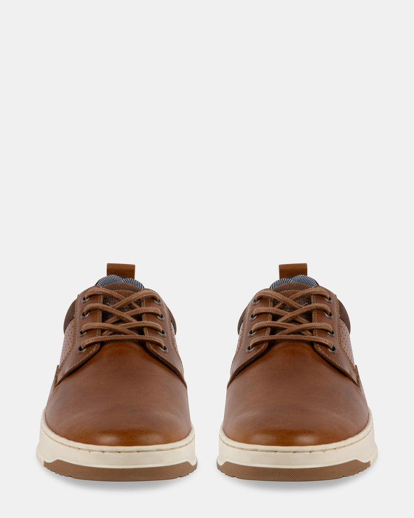 BAYLEE COGNAC LEATHER - Men's Shoes - Steve Madden Canada