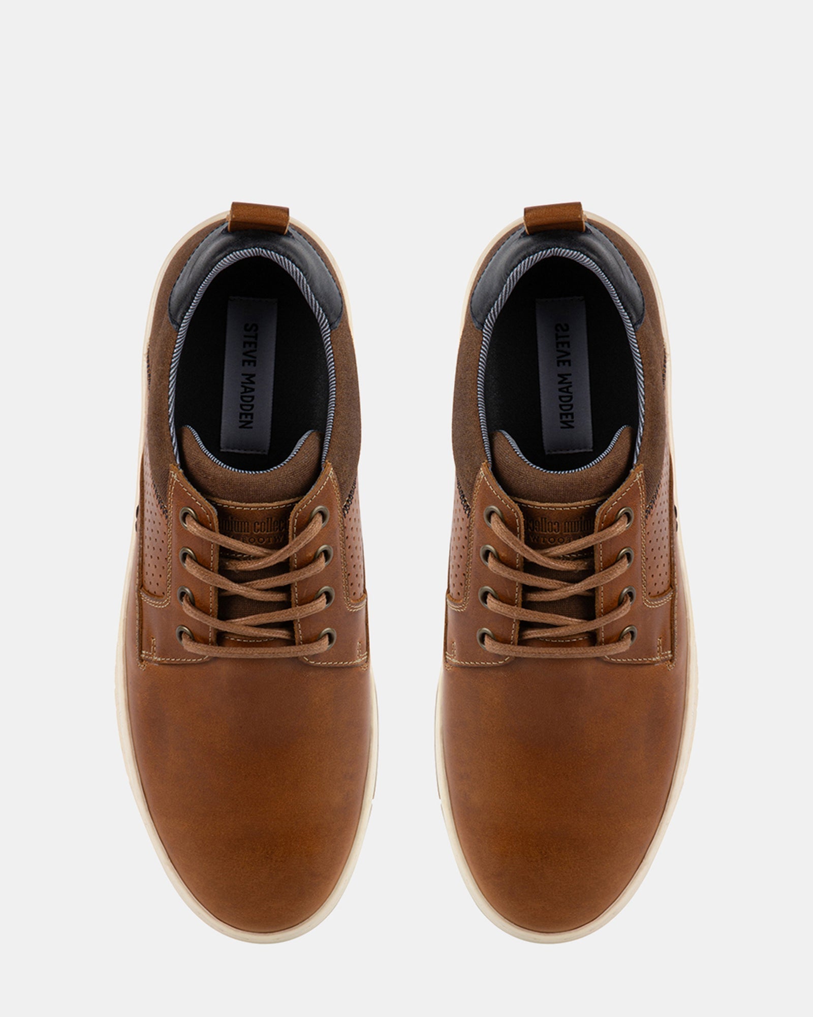 BAYLEE COGNAC LEATHER - Men's Shoes - Steve Madden Canada