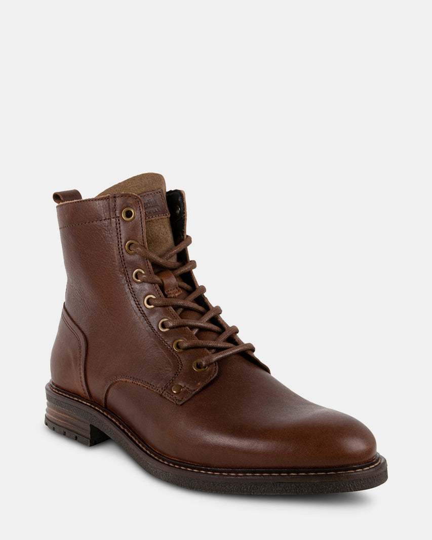 BEDARD TAN LEATHER - Men's Shoes - Steve Madden Canada