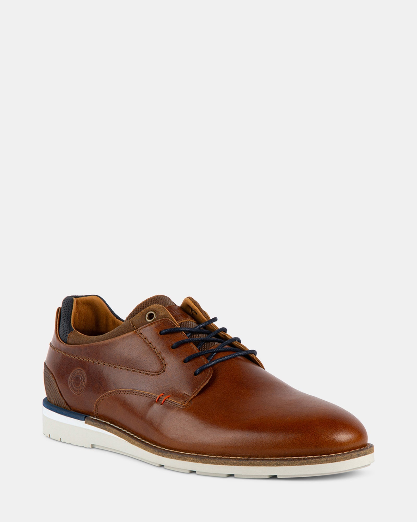 BENICIO COGNAC LEATHER - Men's Shoes - Steve Madden Canada