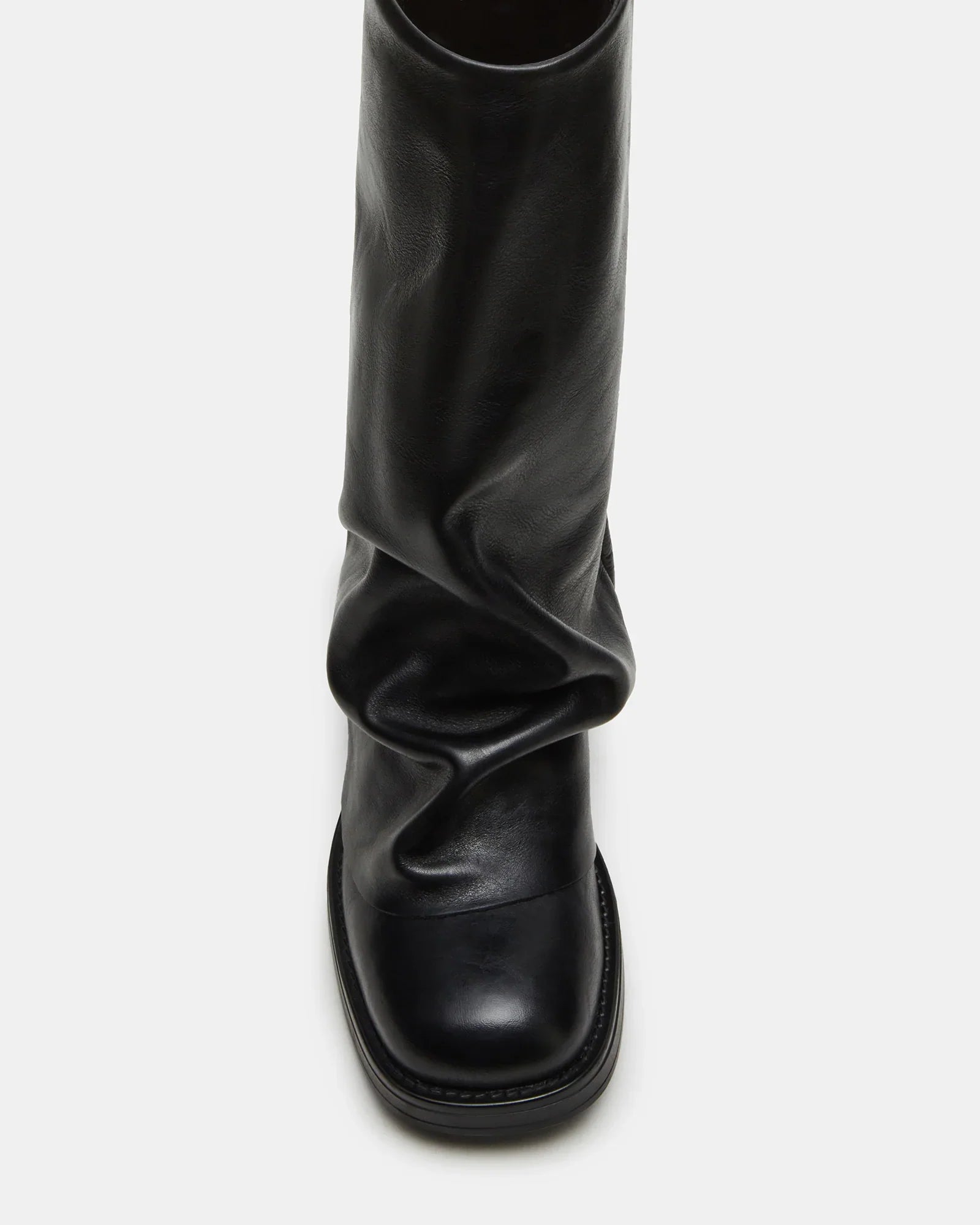 BENTON BLACK LEATHER - Women's Shoes - Steve Madden Canada