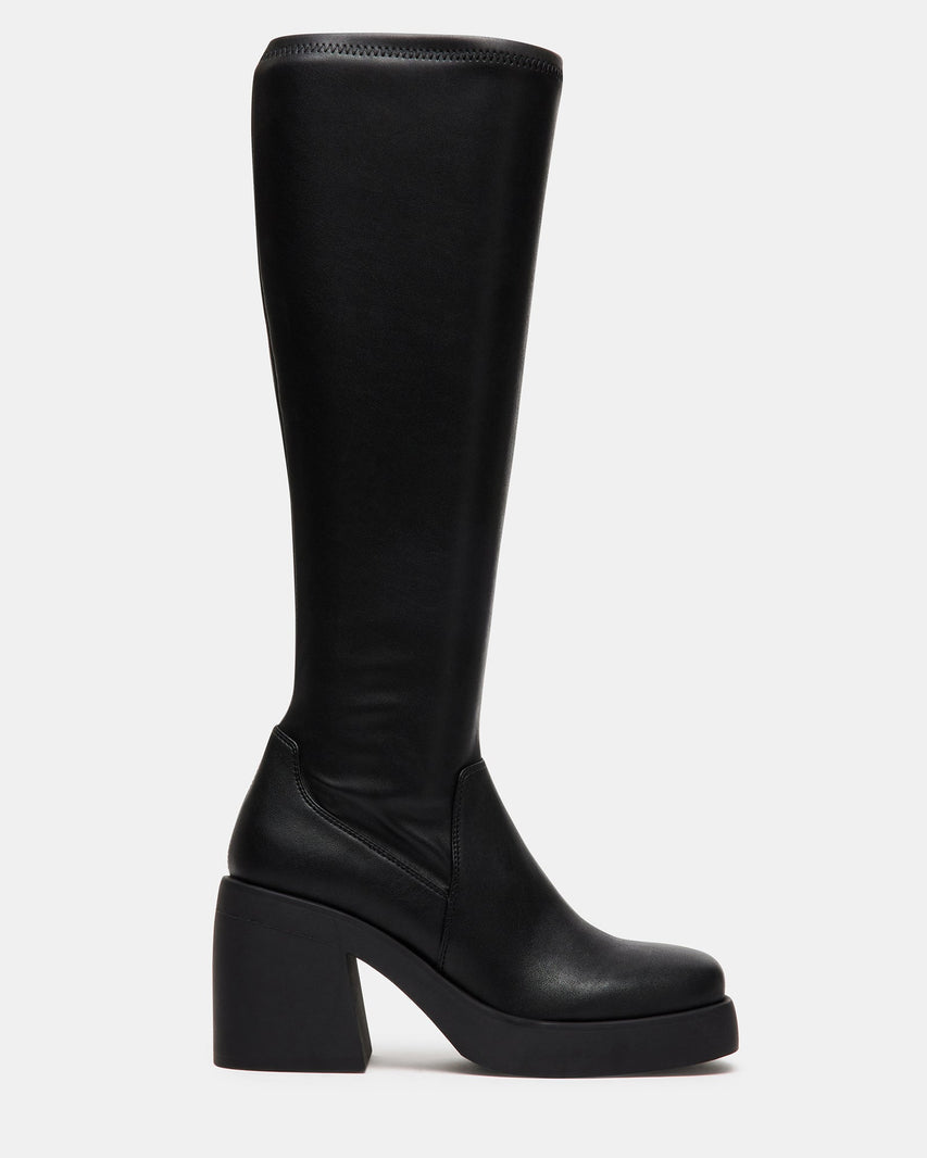 BERKLEIGH-W WIDE CALF BLACK - Women's Shoes - Steve Madden Canada