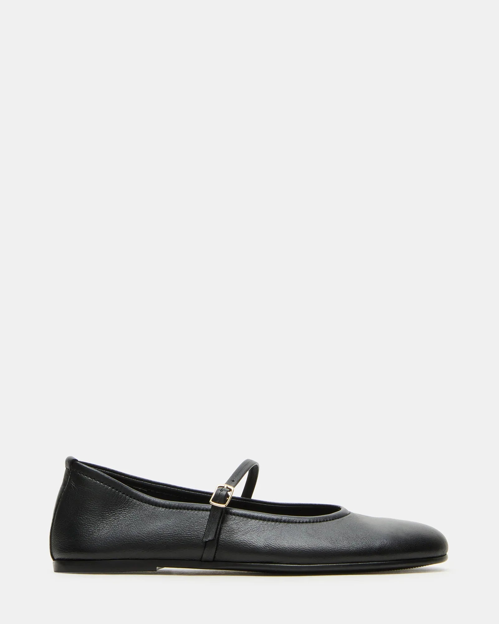 BESETTE BLACK LEATHER - Women's Shoes - Steve Madden Canada
