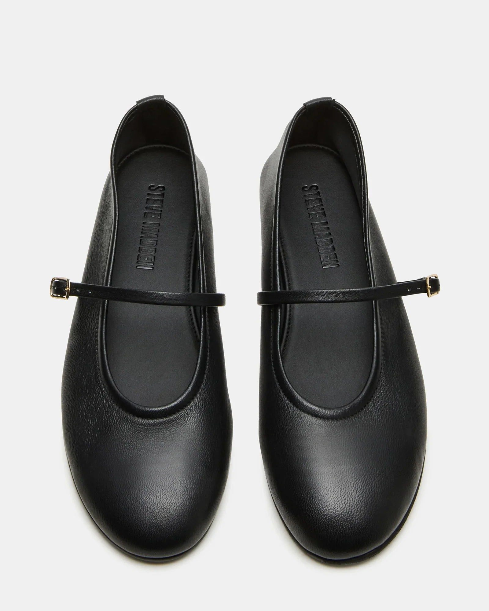 BESETTE BLACK LEATHER - Women's Shoes - Steve Madden Canada