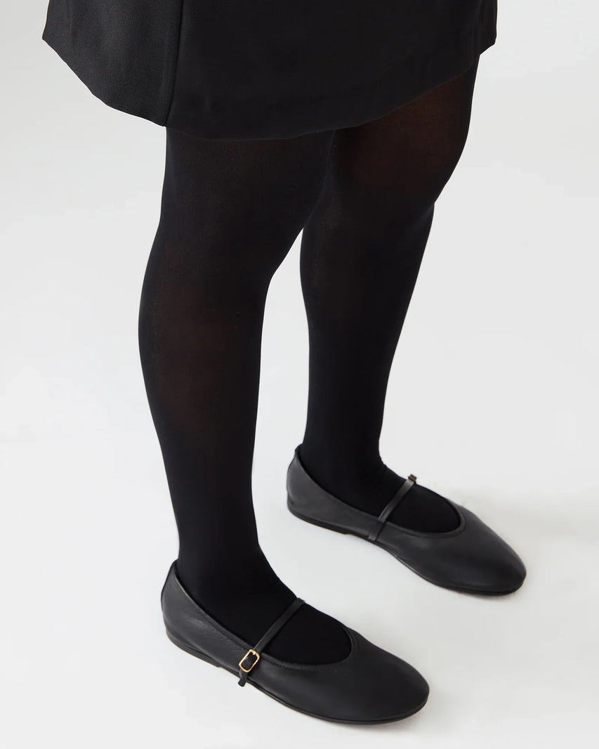 BESETTE BLACK LEATHER - Women's Shoes - Steve Madden Canada