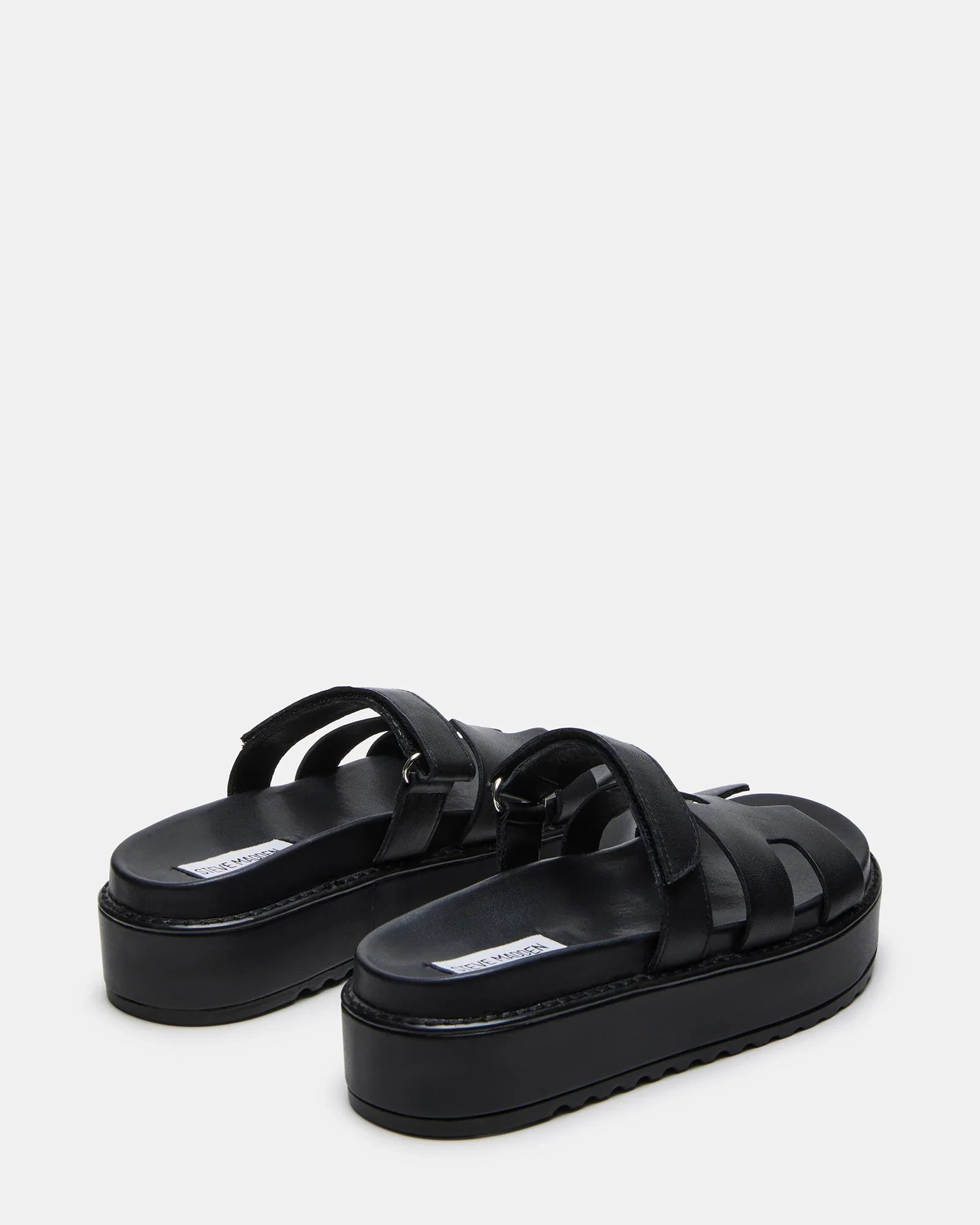 BIGMAYVEN BLACK LEATHER - Women's Shoes - Steve Madden Canada