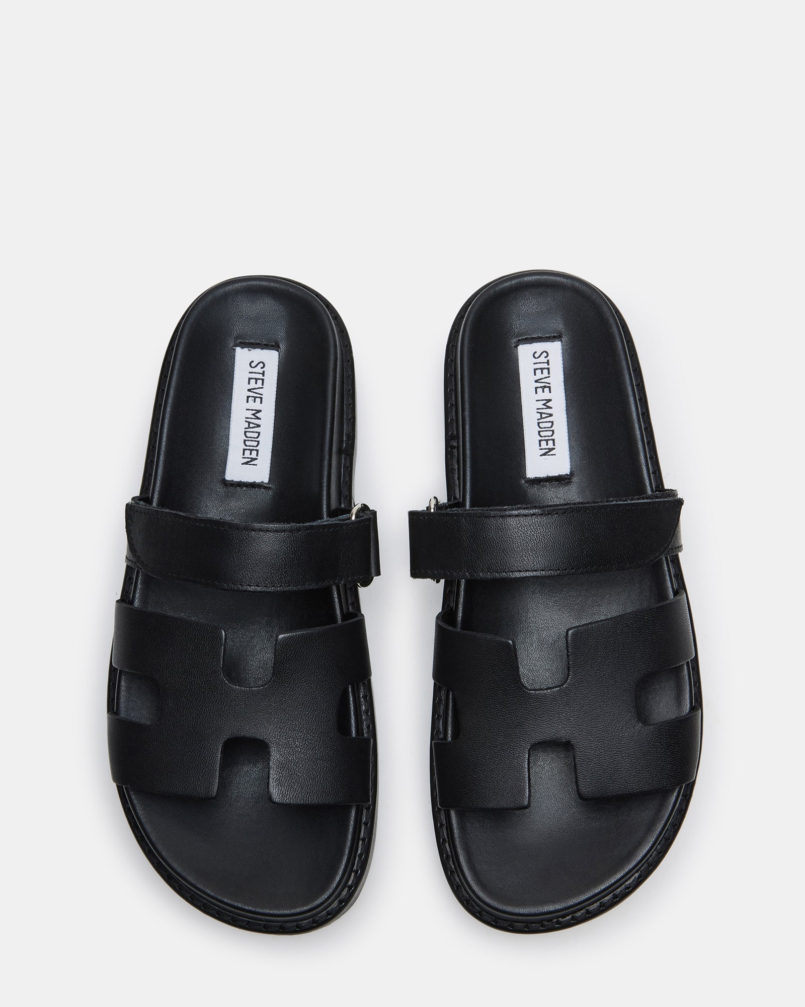 BIGMAYVEN BLACK LEATHER - Women's Shoes - Steve Madden Canada