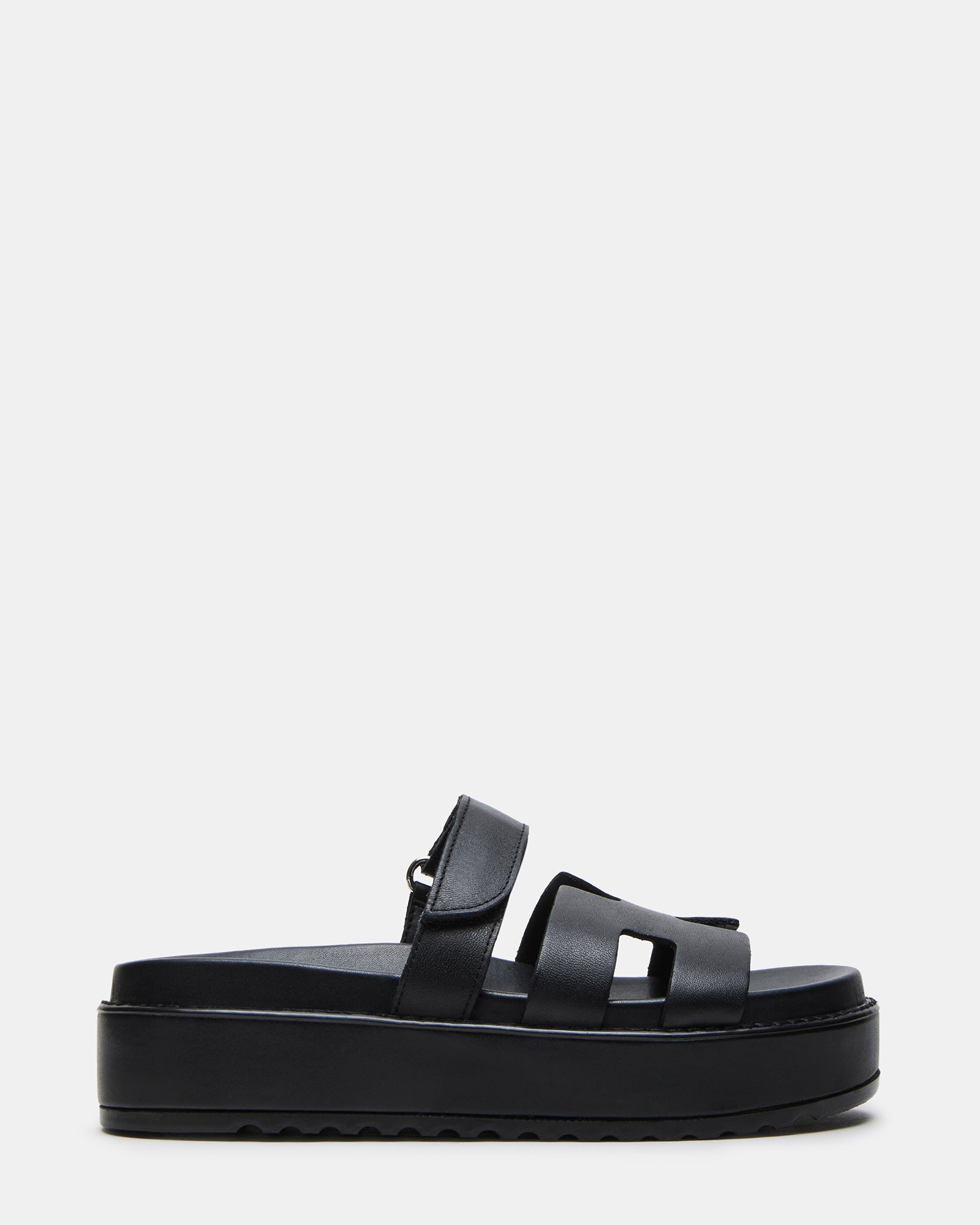 BIGMAYVEN BLACK LEATHER - Women's Shoes - Steve Madden Canada