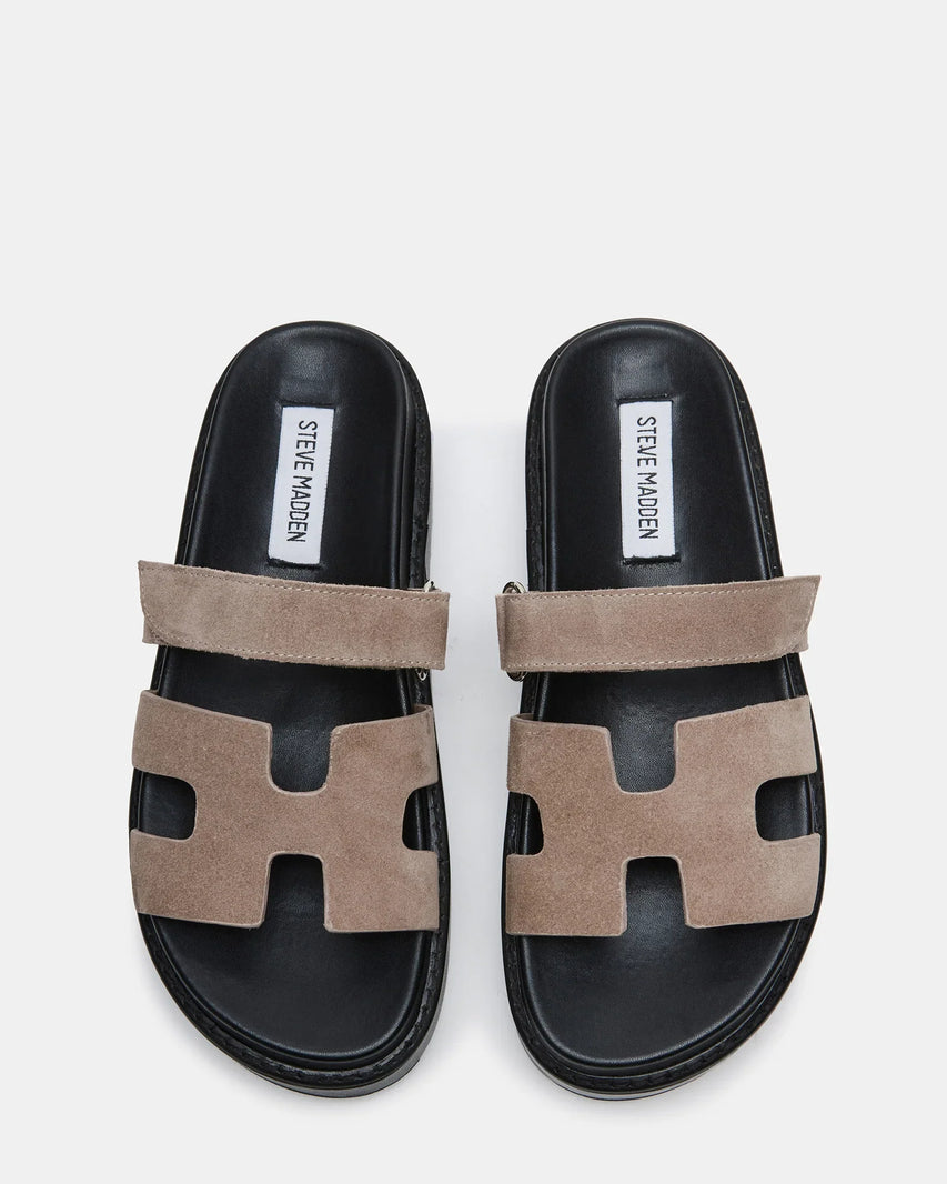 BIGMAYVEN TAUPE SUEDE - Women's Shoes - Steve Madden Canada