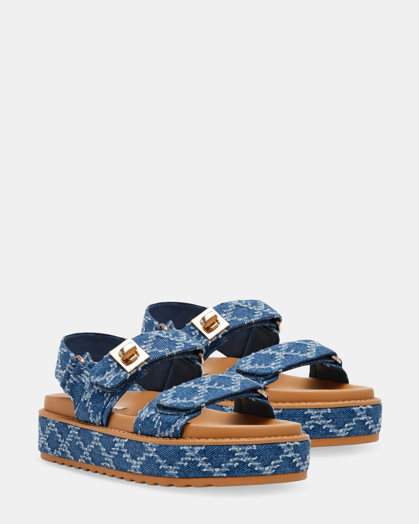 BIGMONA DENIM MULTI - Women's Shoes - Steve Madden Canada