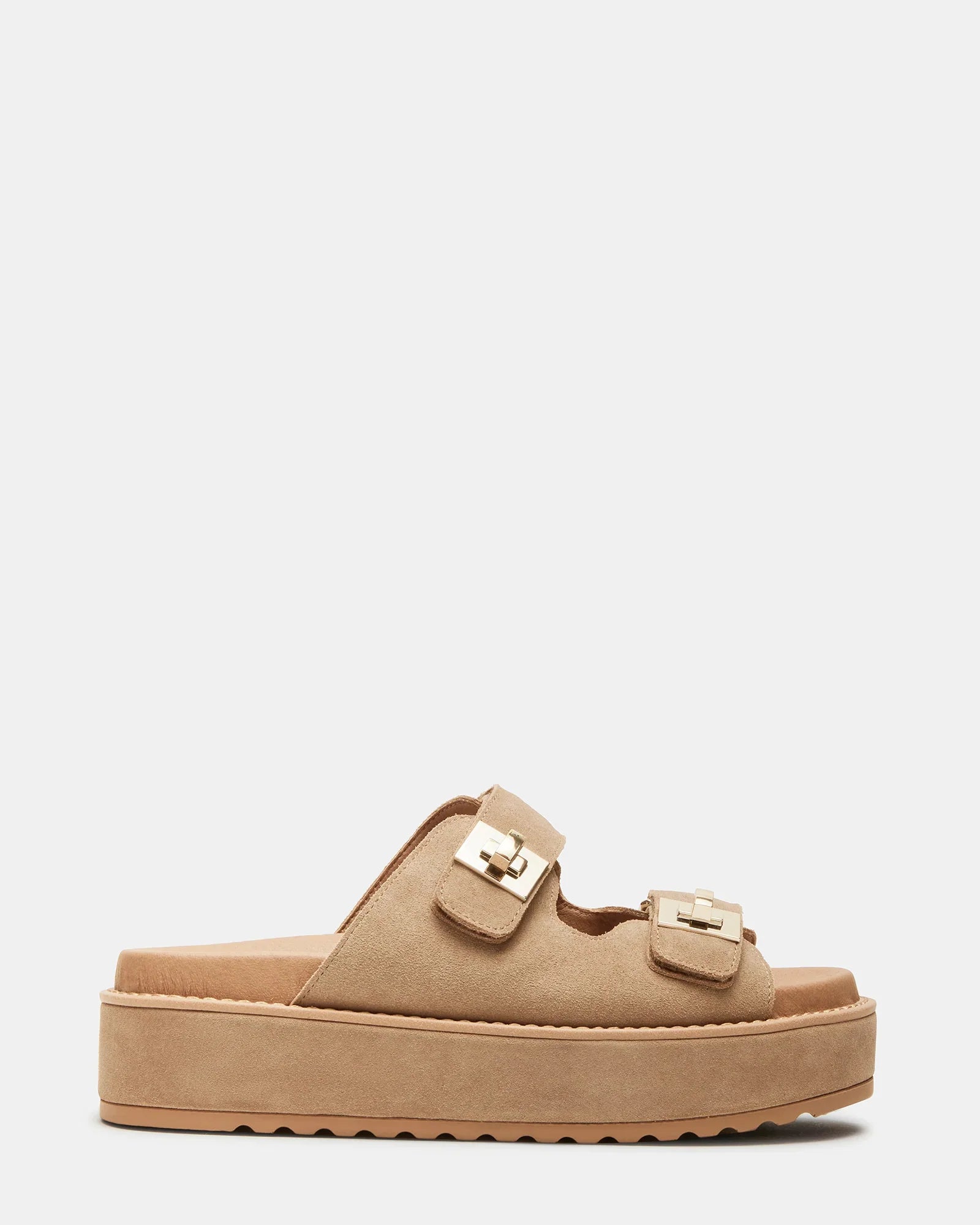 BIGSCHMONA TAUPE SUEDE - Women's Shoes - Steve Madden Canada