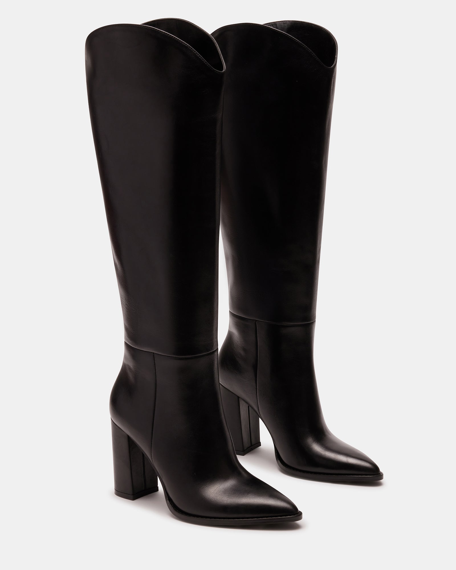 BIXBY BLACK LEATHER - Women's Shoes - Steve Madden Canada