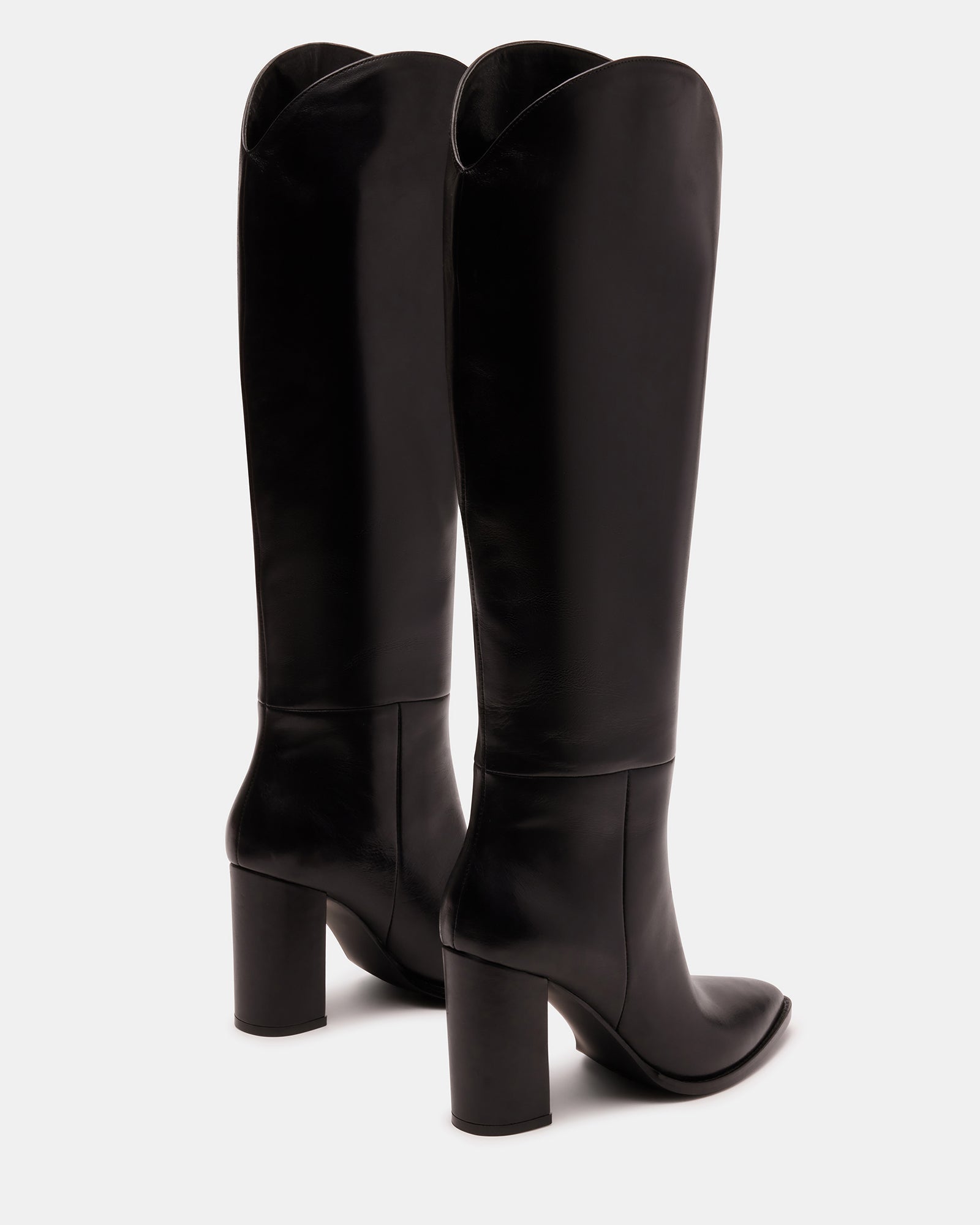 BIXBY BLACK LEATHER - Women's Shoes - Steve Madden Canada