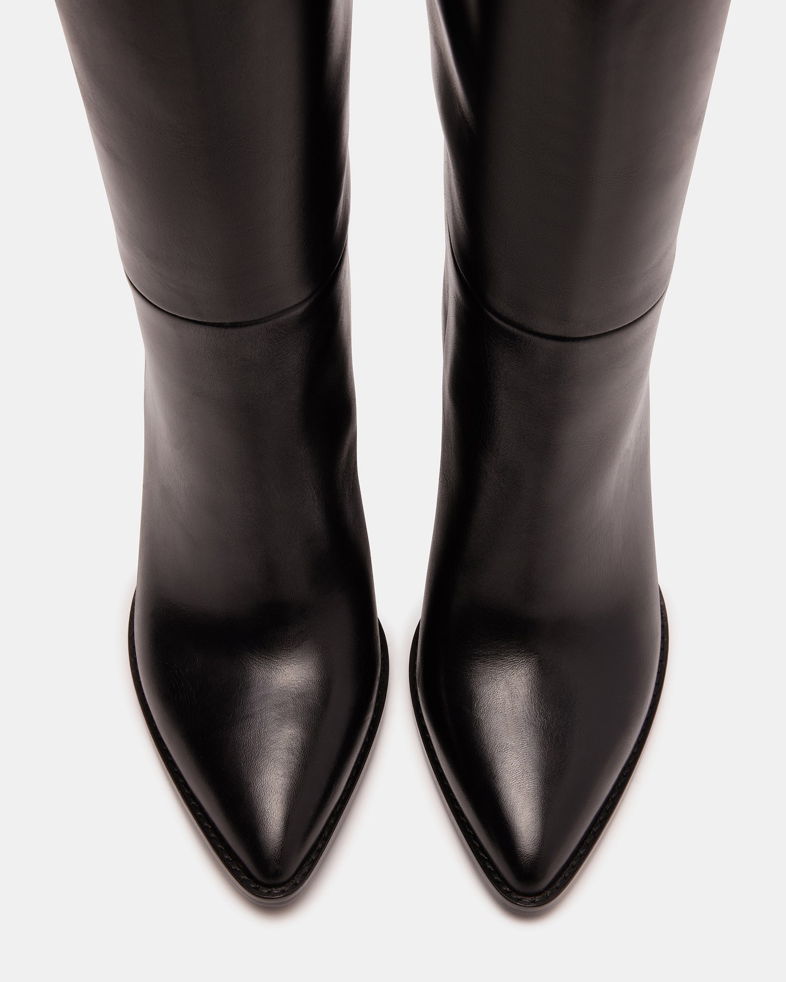 BIXBY BLACK LEATHER - Women's Shoes - Steve Madden Canada