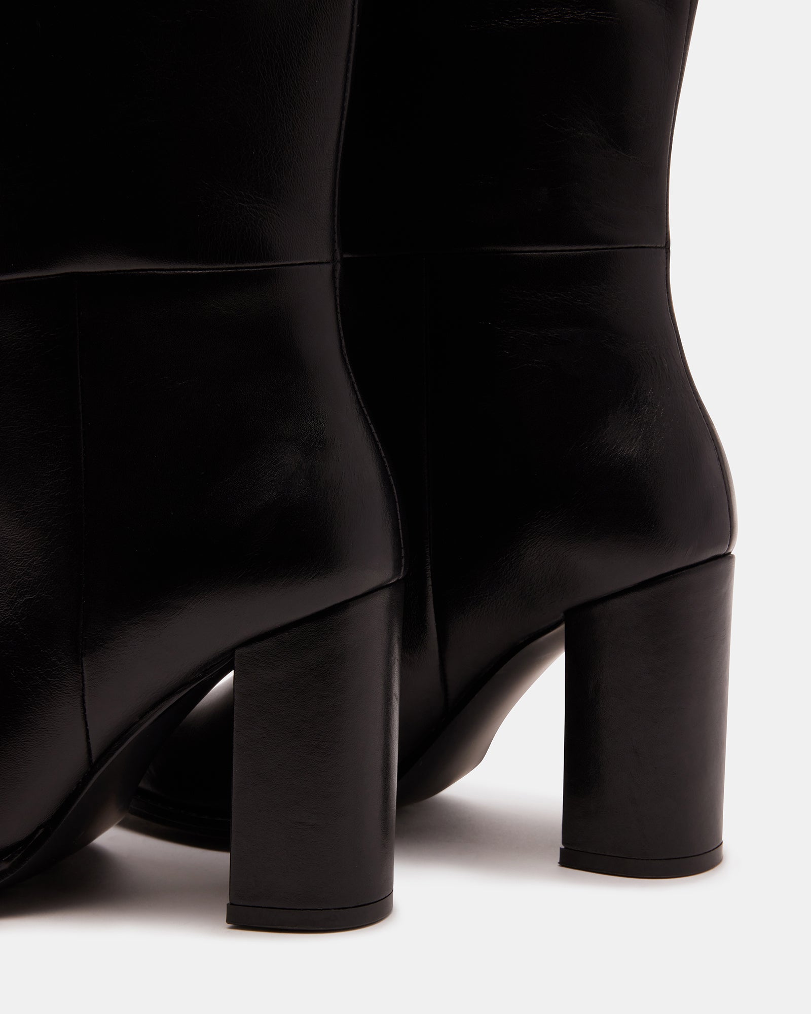 BIXBY BLACK LEATHER - Women's Shoes - Steve Madden Canada