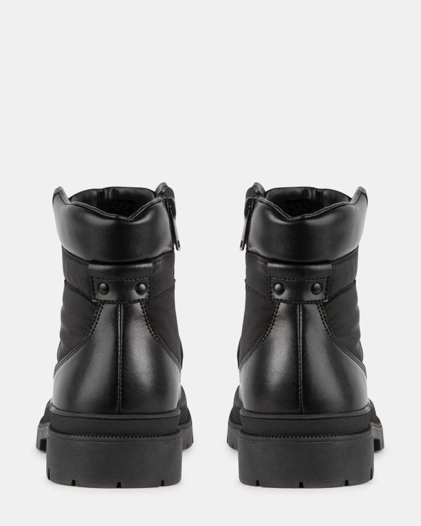 BLAINE BLACK LEATHER - Men's Shoes - Steve Madden Canada