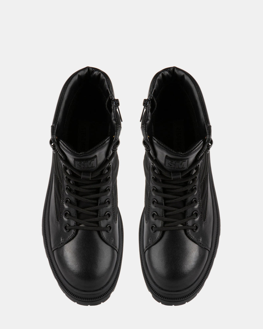 BLAINE BLACK LEATHER - Men's Shoes - Steve Madden Canada