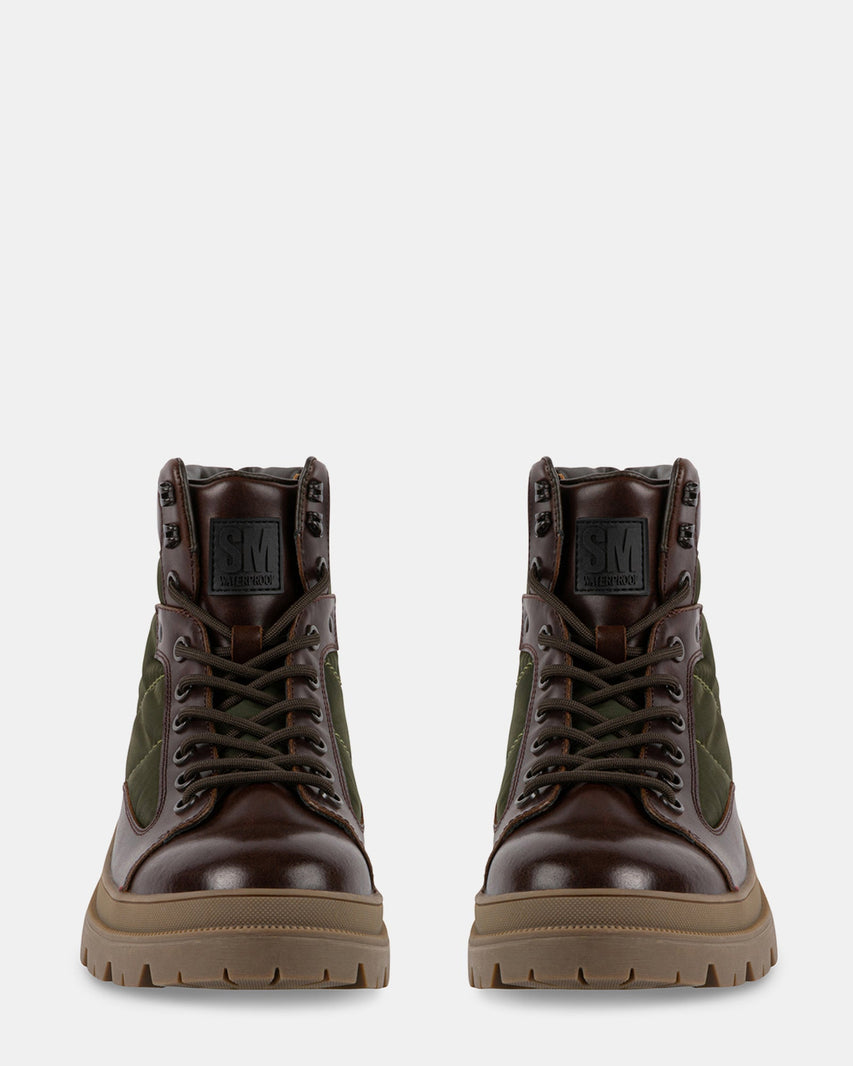 BLAINE BROWN LEATHER - Men's Shoes - Steve Madden Canada