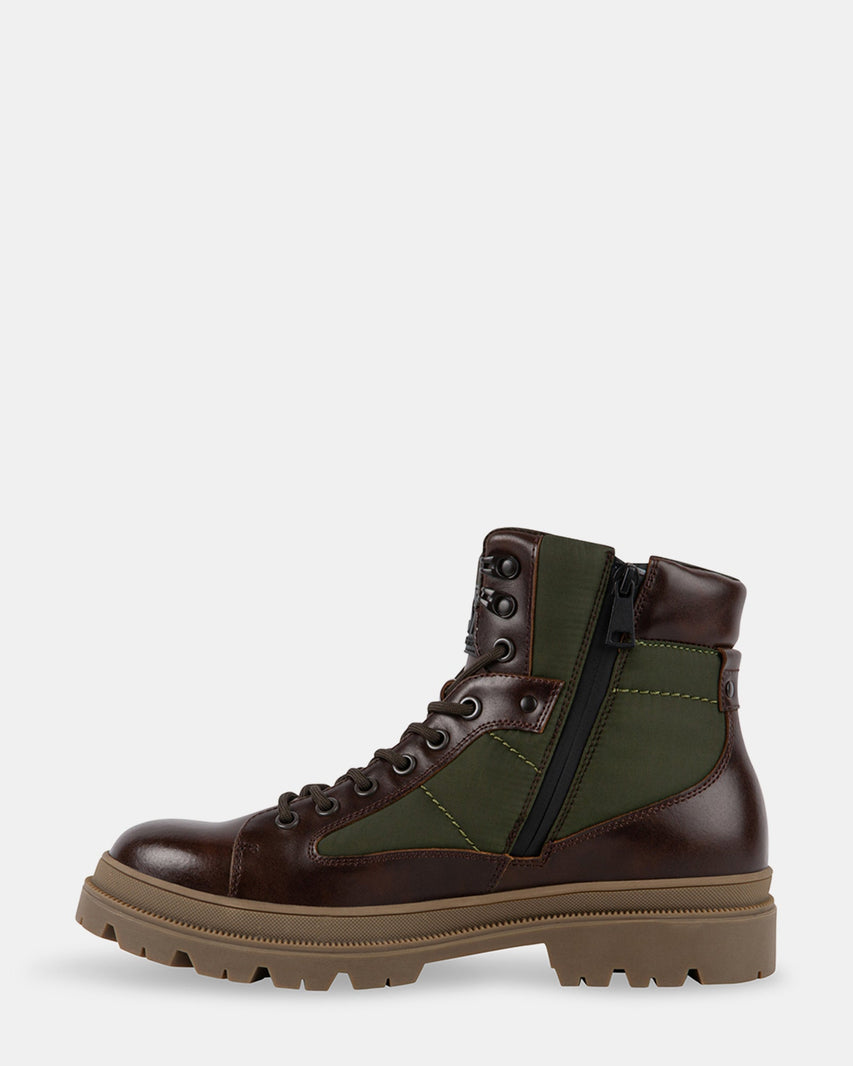 BLAINE BROWN LEATHER - Men's Shoes - Steve Madden Canada