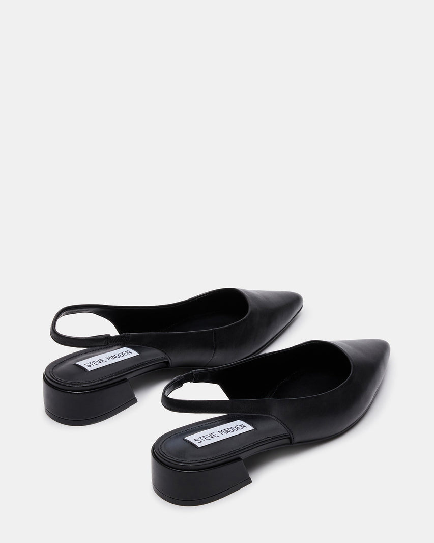 BLAKELY BLACK LEATHER - Women's Shoes - Steve Madden Canada