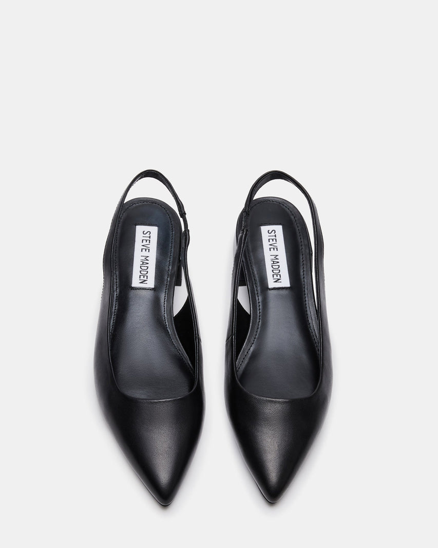BLAKELY BLACK LEATHER - Women's Shoes - Steve Madden Canada