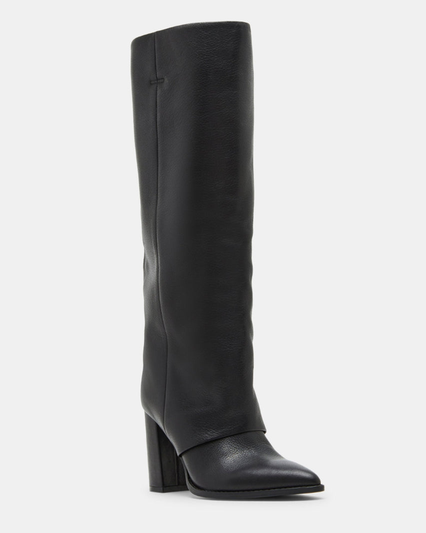 BLANCO BLACK LEATHER - Women's Shoes - Steve Madden Canada