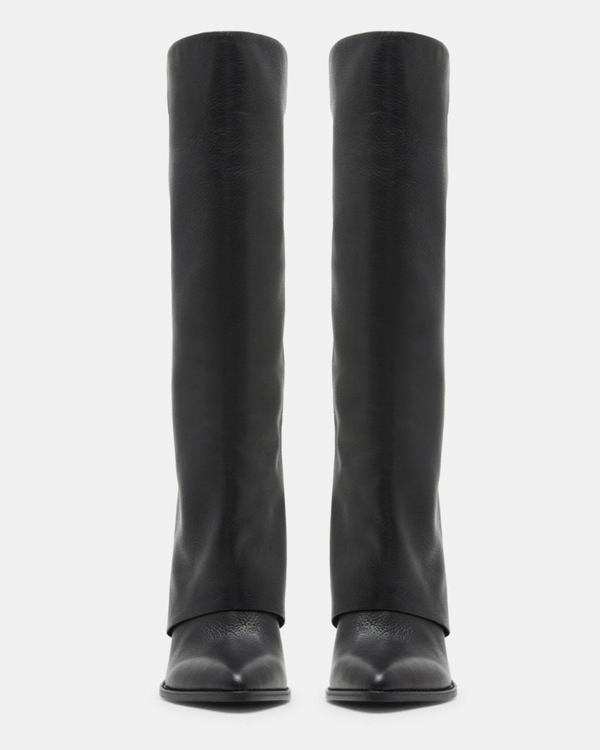 BLANCO BLACK LEATHER - Women's Shoes - Steve Madden Canada