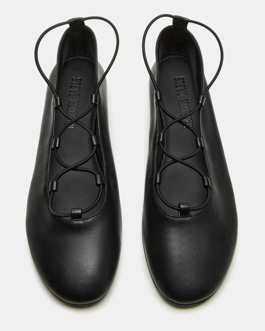 BOMBSHELL BLACK LEATHER - Women's Shoes - Steve Madden Canada