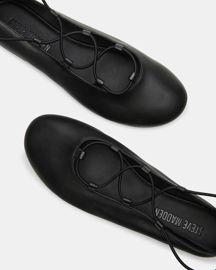 BOMBSHELL BLACK LEATHER - Women's Shoes - Steve Madden Canada