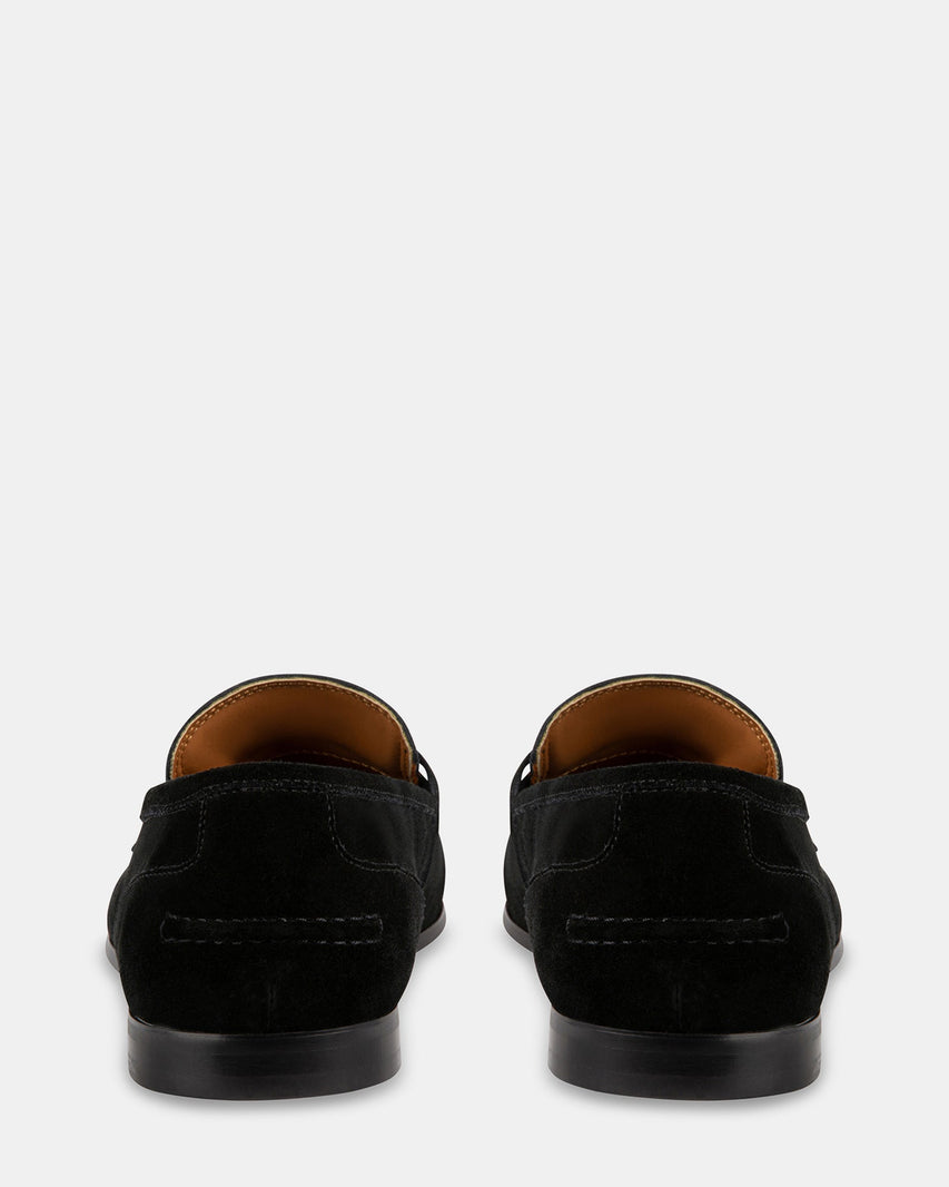 BRAAVE BLACK SUEDE - Men's Shoes - Steve Madden Canada