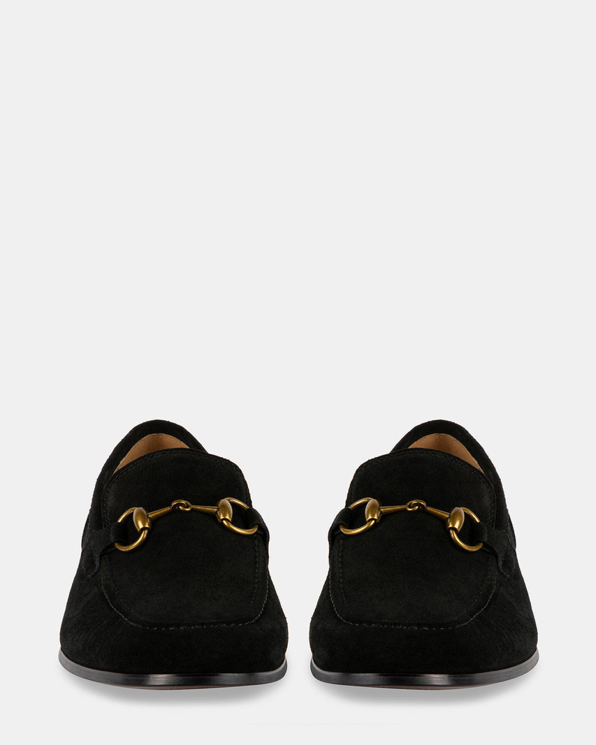 BRAAVE BLACK SUEDE - Men's Shoes - Steve Madden Canada