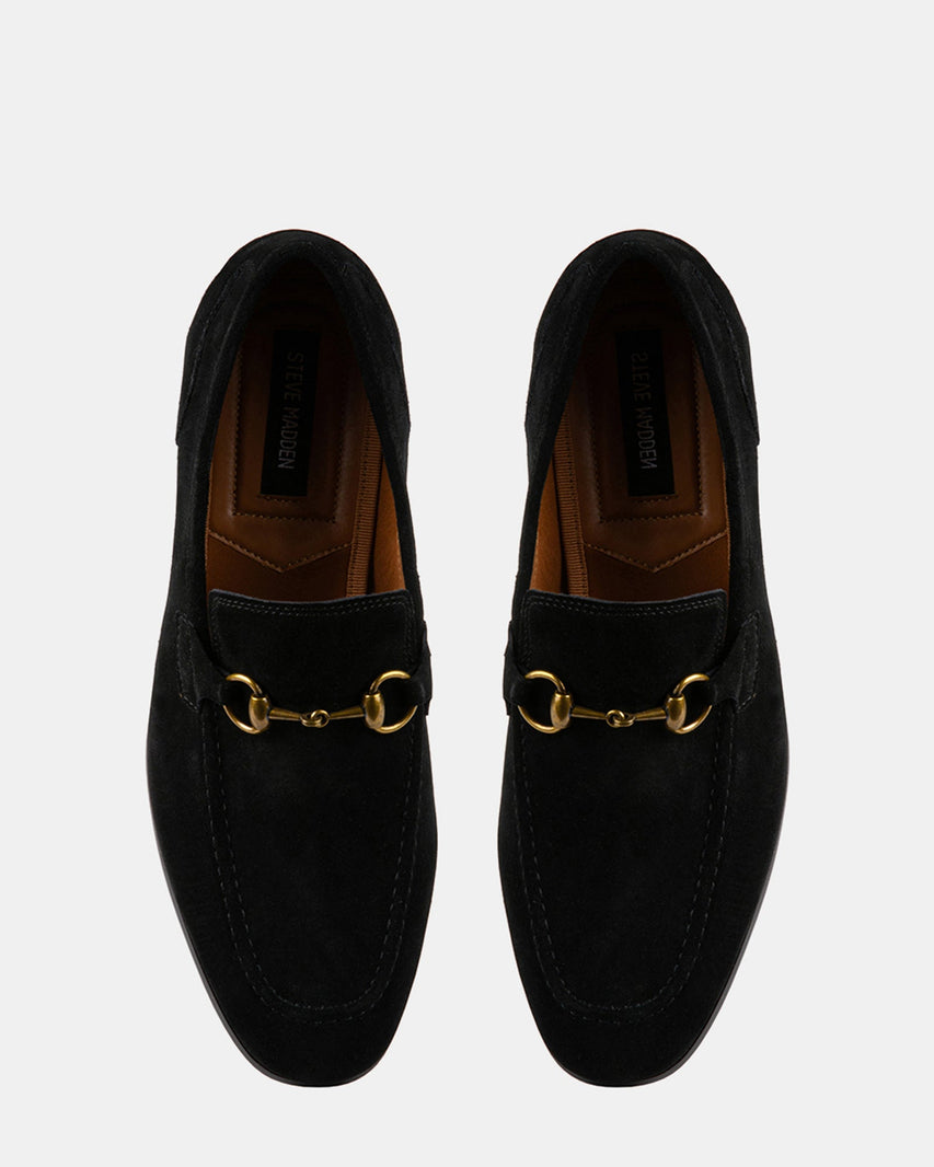 BRAAVE BLACK SUEDE - Men's Shoes - Steve Madden Canada