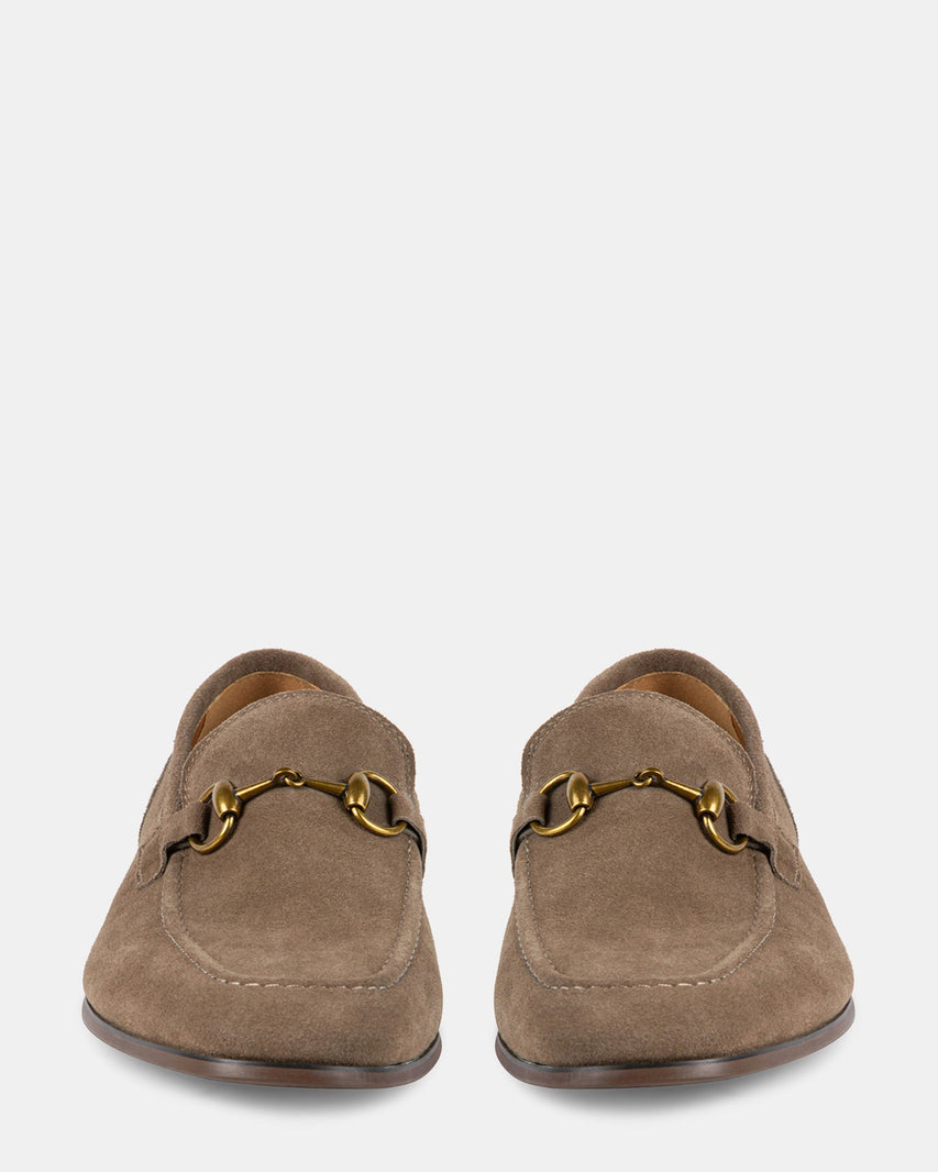 BRAAVE TAUPE SUEDE - Men's Shoes - Steve Madden Canada