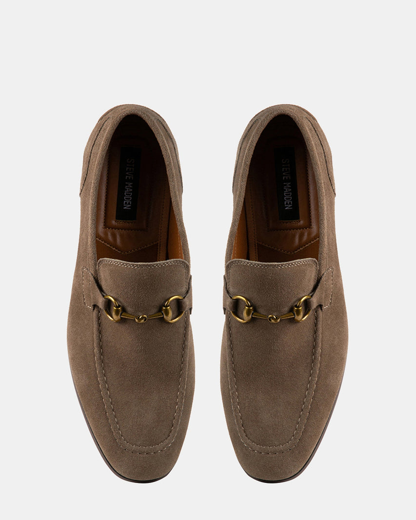 BRAAVE TAUPE SUEDE - Men's Shoes - Steve Madden Canada