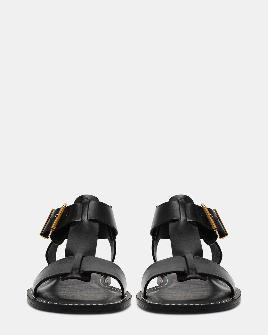 BRAZINN BLACK LEATHER - Women's Shoes - Steve Madden Canada