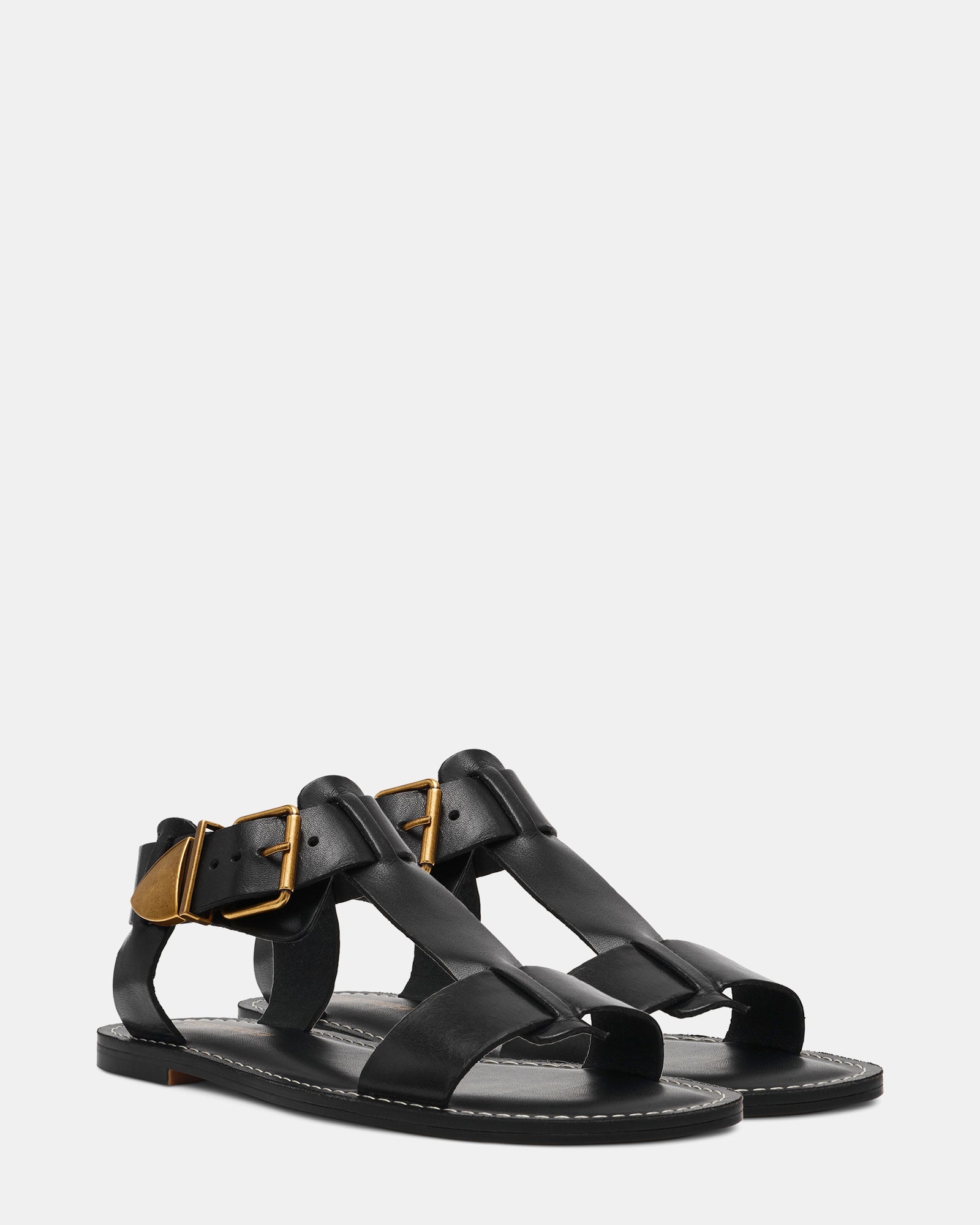 BRAZINN BLACK LEATHER - Women's Shoes - Steve Madden Canada