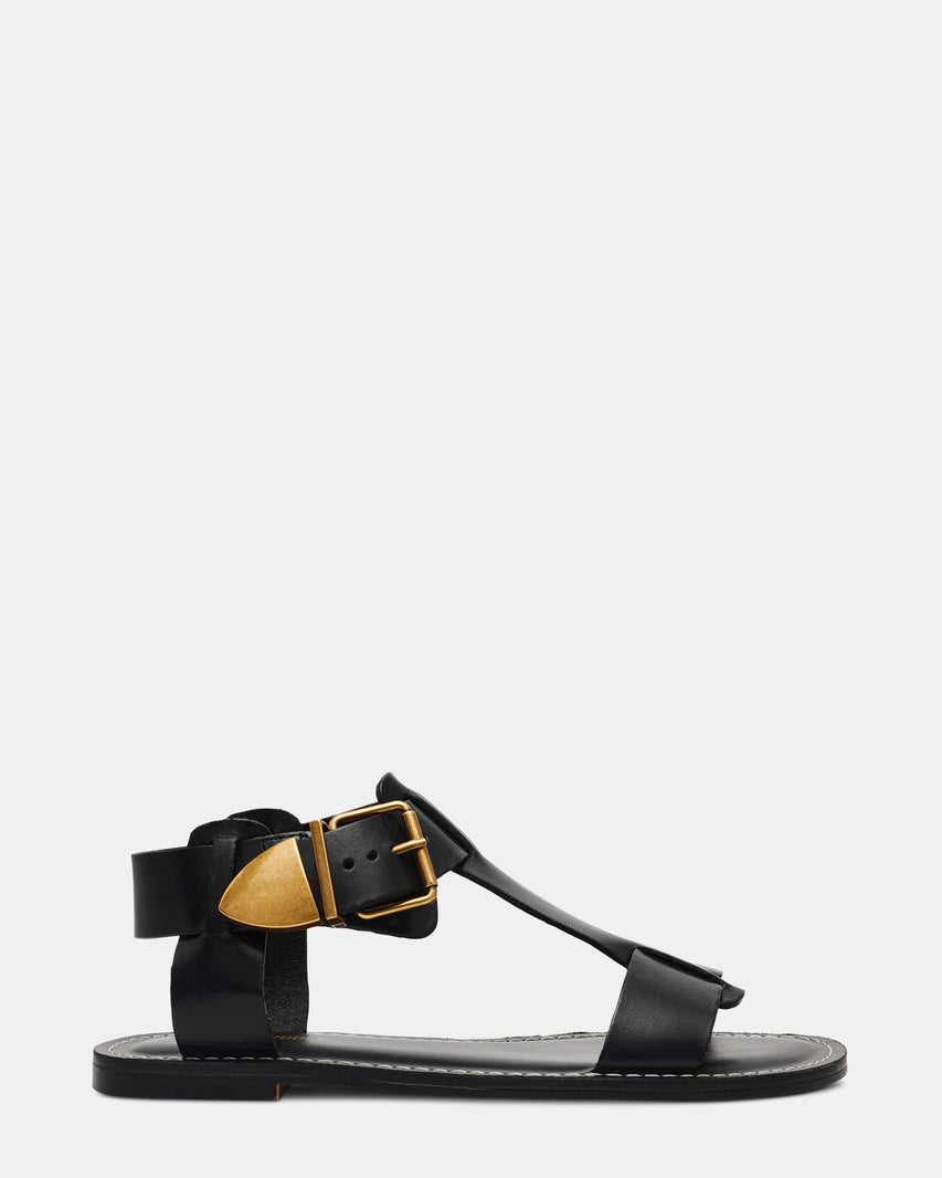 BRAZINN BLACK LEATHER - Women's Shoes - Steve Madden Canada