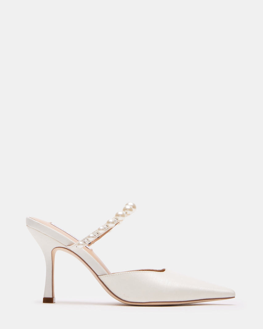 BRECKI-P WHITE FABRIC - Women's Shoes - Steve Madden Canada