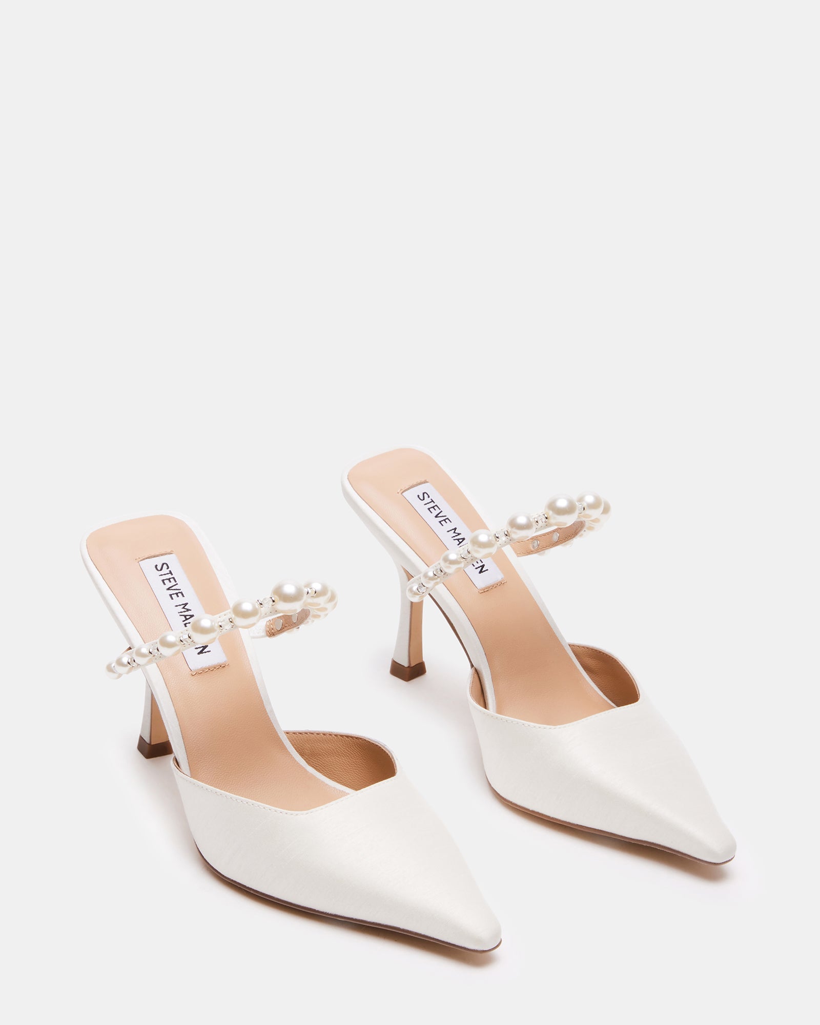 BRECKI-P WHITE FABRIC - Women's Shoes - Steve Madden Canada