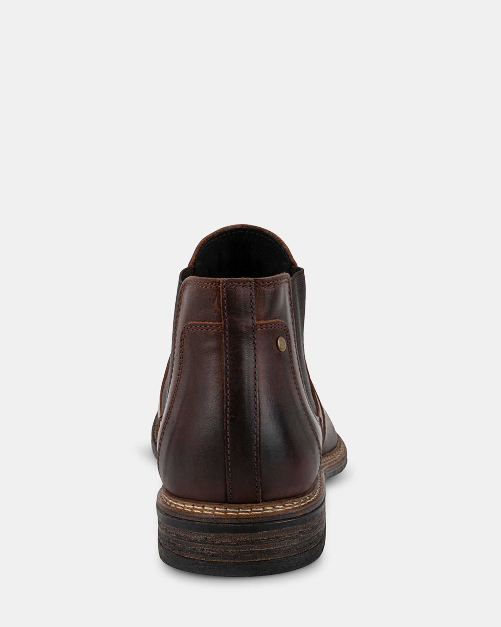 BRITHE BROWN LEATHER - Men's Shoes - Steve Madden Canada