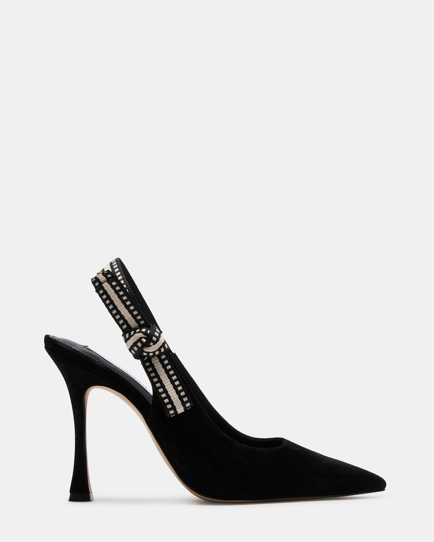 BRI BLACK SUEDE - Women's Shoes - Steve Madden Canada