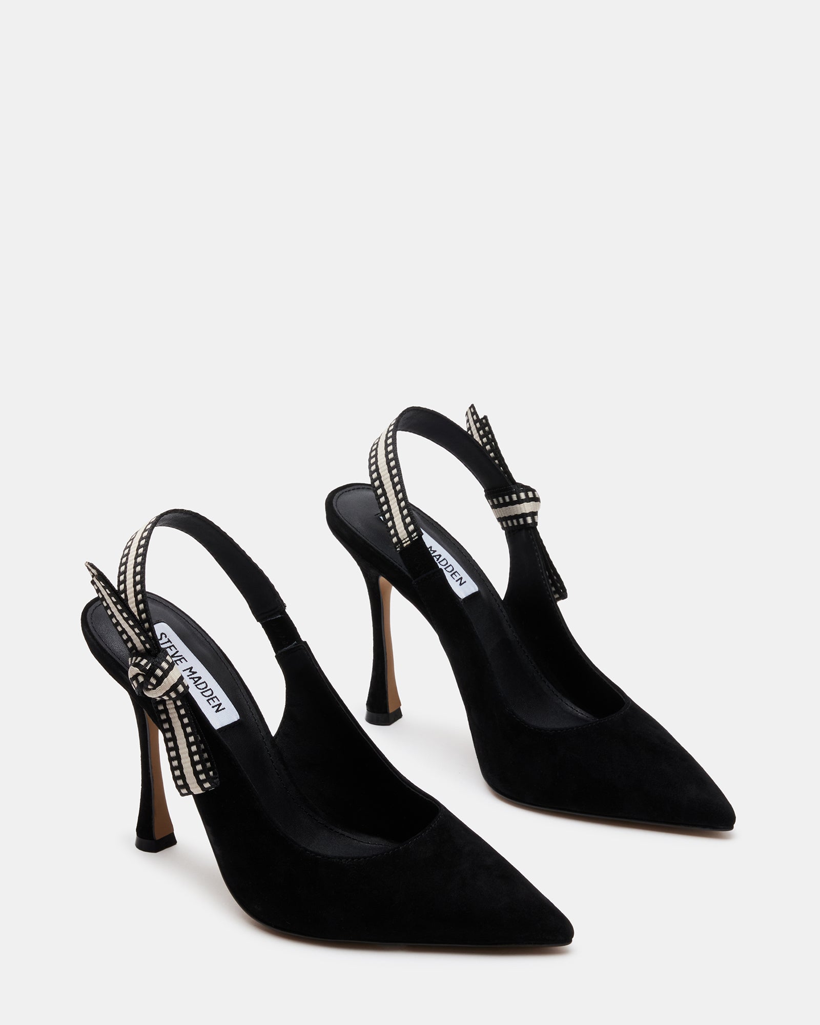 BRI BLACK SUEDE - Women's Shoes - Steve Madden Canada