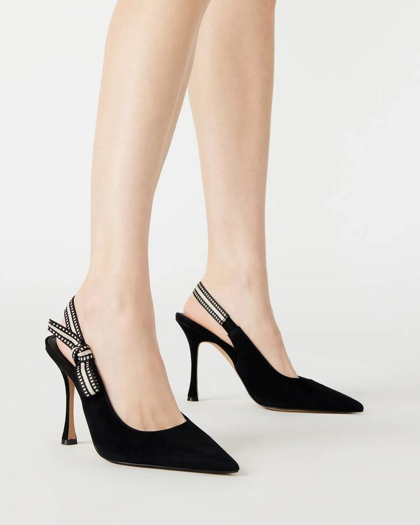 BRI BLACK SUEDE - Women's Shoes - Steve Madden Canada