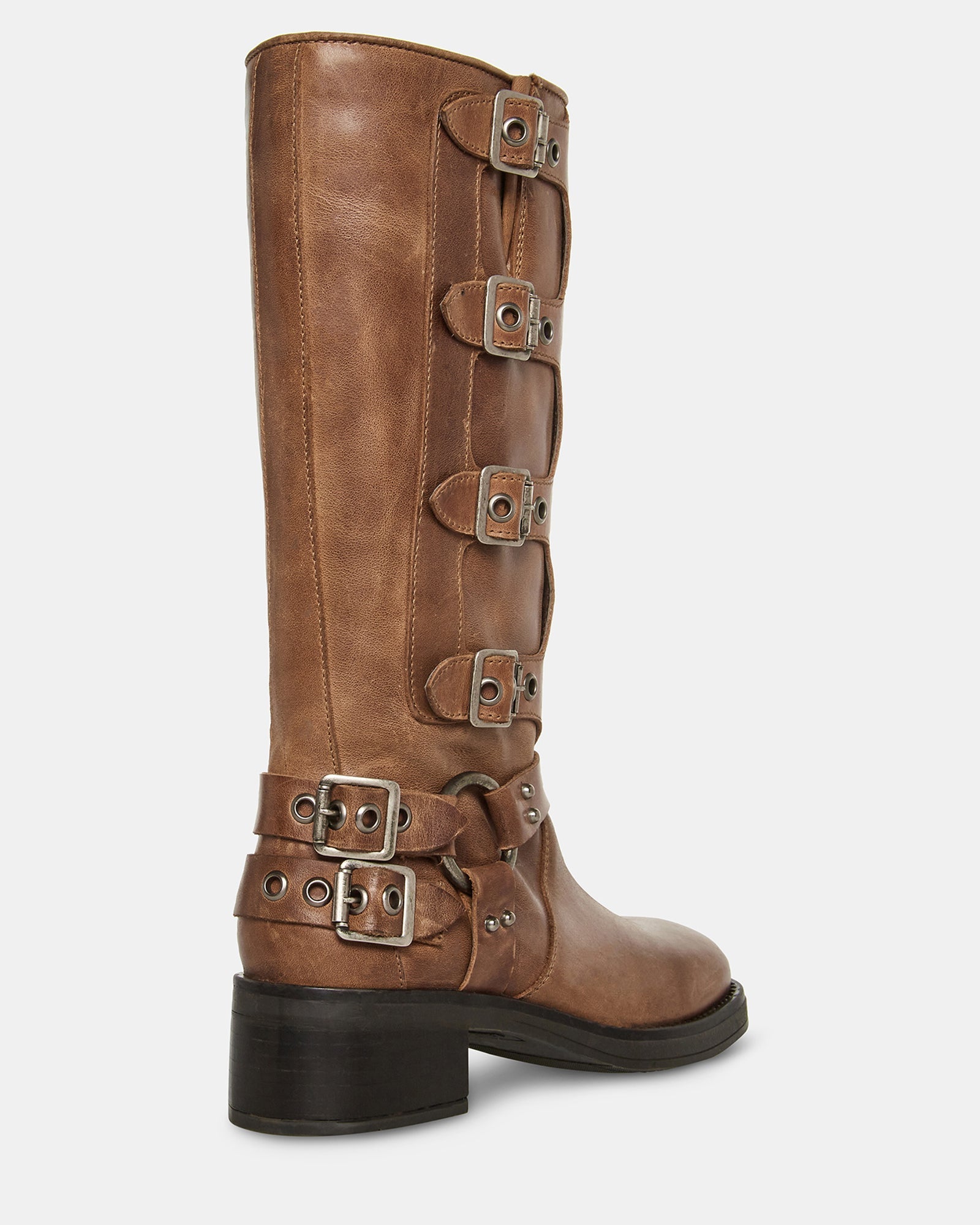 BROCKS BROWN LEATHER - Women's Shoes - Steve Madden Canada
