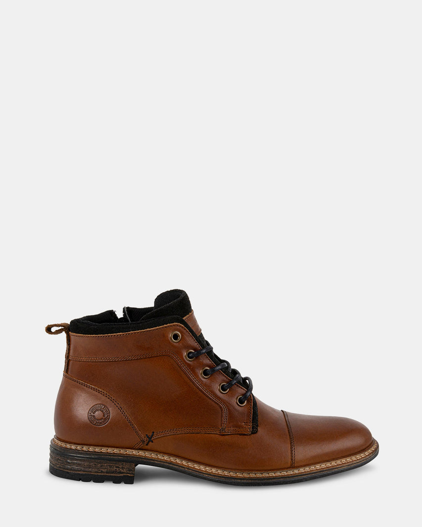 BRONTE TAN LEATHER - Men's Shoes - Steve Madden Canada