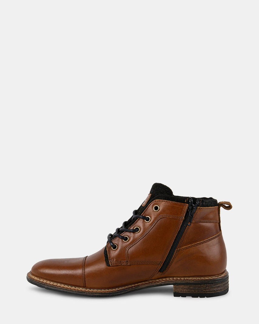 BRONTE TAN LEATHER - Men's Shoes - Steve Madden Canada
