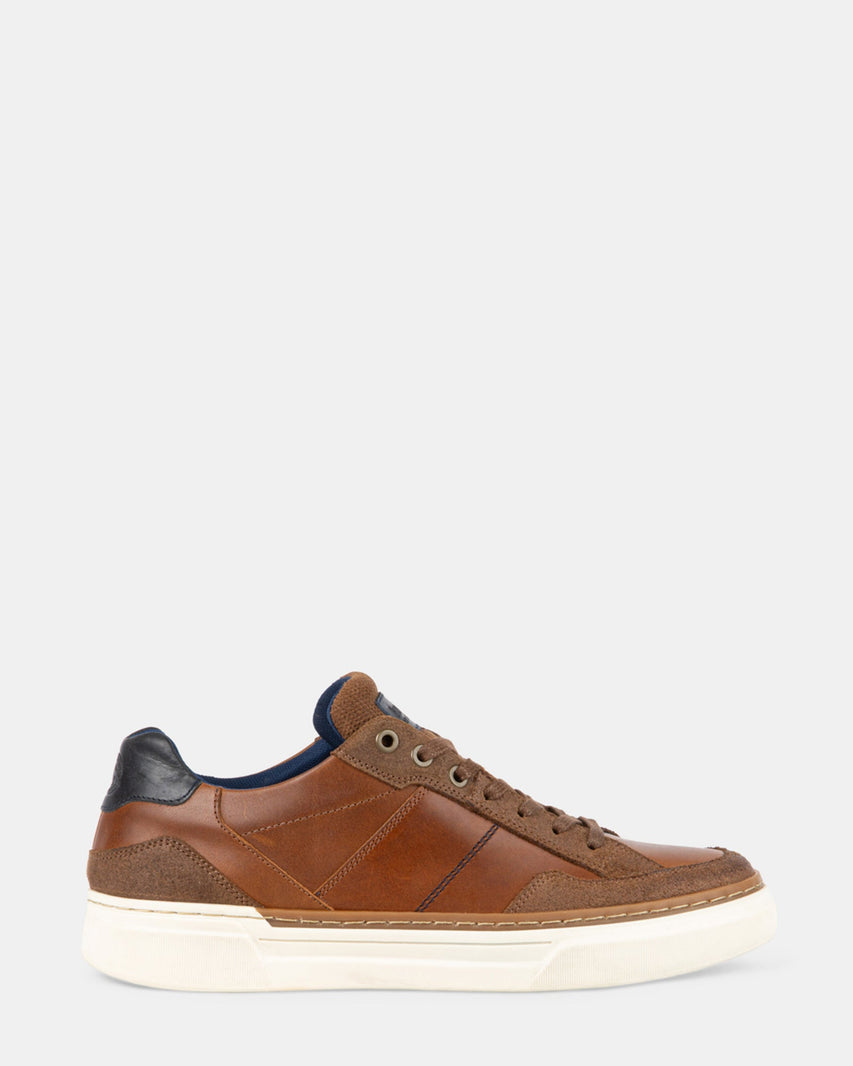 BRYGGS COGNAC LEATHER - Men's Shoes - Steve Madden Canada
